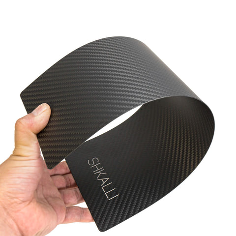 SHKALLI Professional Carbon Fibre Hair Balayage Board and Brush Set Hair Dyeing Tool Kit for Hairdressers