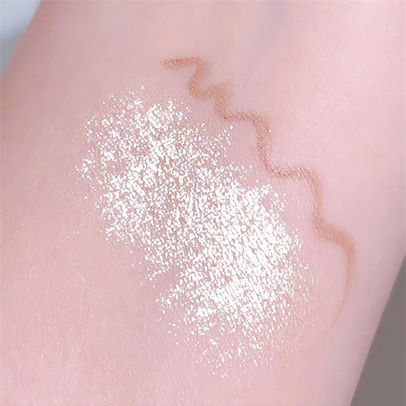 Double-headed Lying Silkworm Pencil Natural Non-smudge Matte Pearlescent Fine Flash Brightening Shadow Pen Highlighting Pen