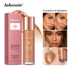 2 IN 1 Skincare & Primer Liquid Highlighter Face Contouring Moisturizing Brightening Skin Tone Bronzer Glow Body Face Makeup