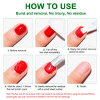 TWOING 2.0 15ml Magic Fast Nail Gel Polish Remover Clean UV Soak Off Semi Permanent Varnish Nail Art Removal Tools Manicure