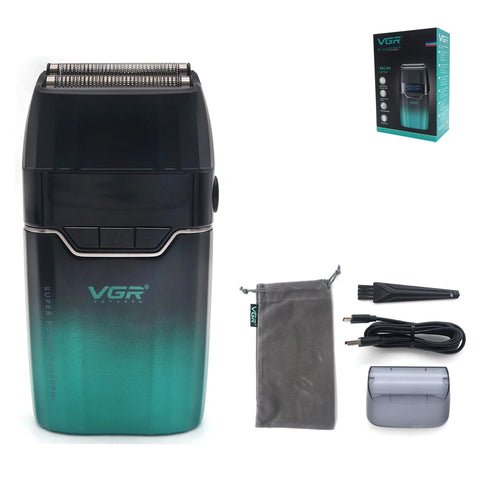 VGR 003 906 308 Professional Hair Cutting Kit  Hair Clipper Cordless Clippers Trimmers for Men Set USB Charge Men's LED Display