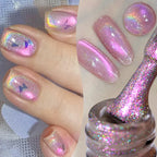 BORN PRETTY 10ml Silver Water Light Cat Magnetic Gel Nail Polish Nail Supplies Vernis Semi Permanent Gel for Fall Winter Nails