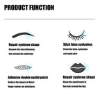 Colorful Eyebrow Tweezers Professional Stainless Steel Tweezers For Men and Women Beauty Clips Facial Hair Removal Makeup Tools