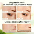 Mistine Foundation Air Cushion Makeup with Natural Dewy Finish Moisturize Nourish Powdered Cream for Dry Skin 13gx2
