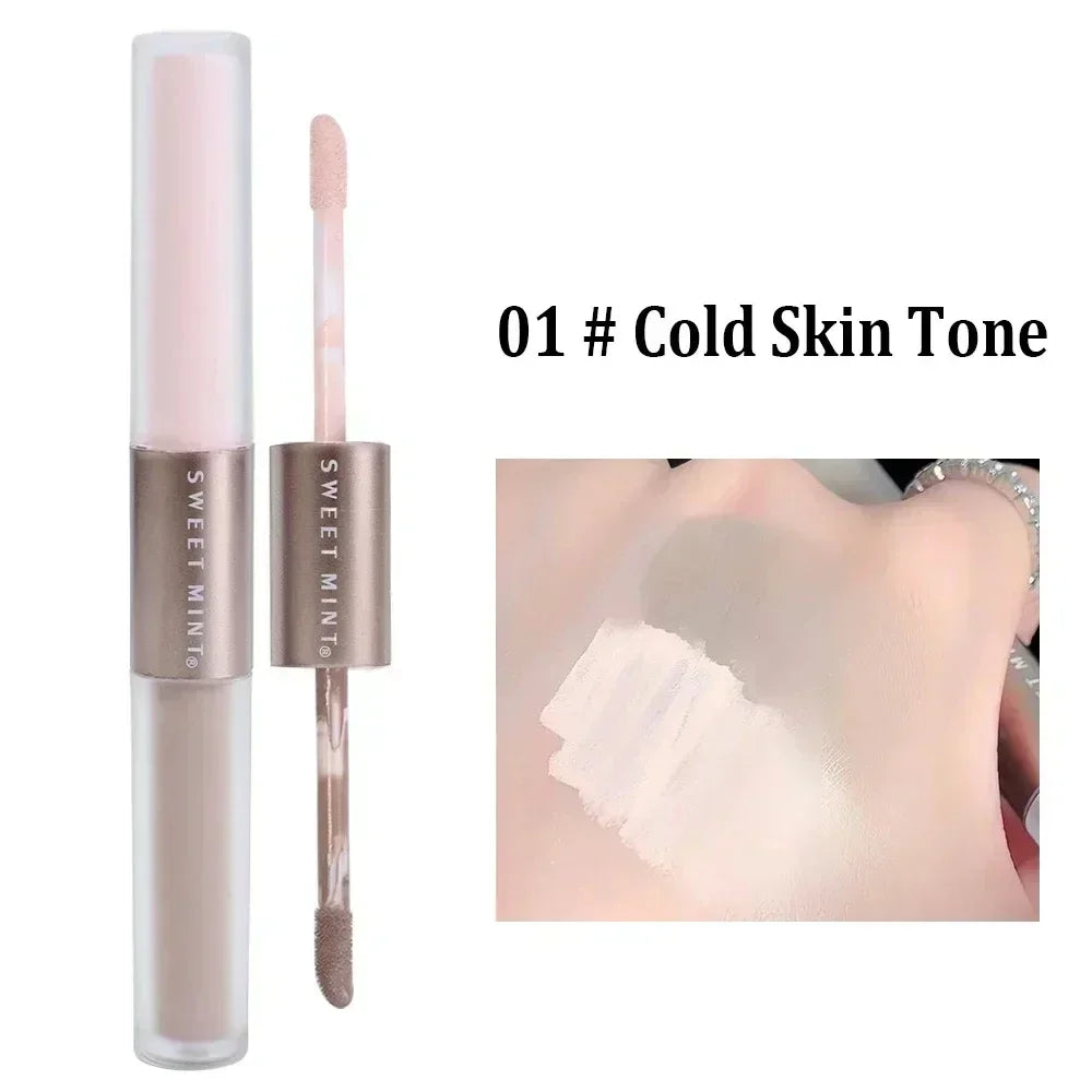 Face Brighten Liquid Bronzer Contouring Makeup Waterproof Nose Shadow Contour Lasting Natural Concealer Highlighter Cosmetics