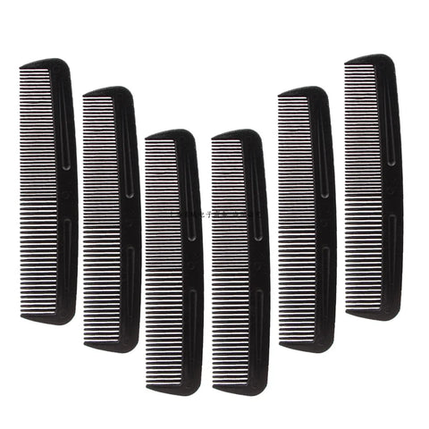 New Arrivals 4/5/6/7pcs Black Barber Accessories Set Detangling Hair Brush Styling Hot Comb Straightener High Quality Hair Combs