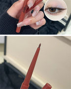 12 Colors Eyeliner Pencil Waterproof Long-lasting Orange Black Brown Easy Wearing Eyeshadow Contour Stick Lying silkworm Makeup