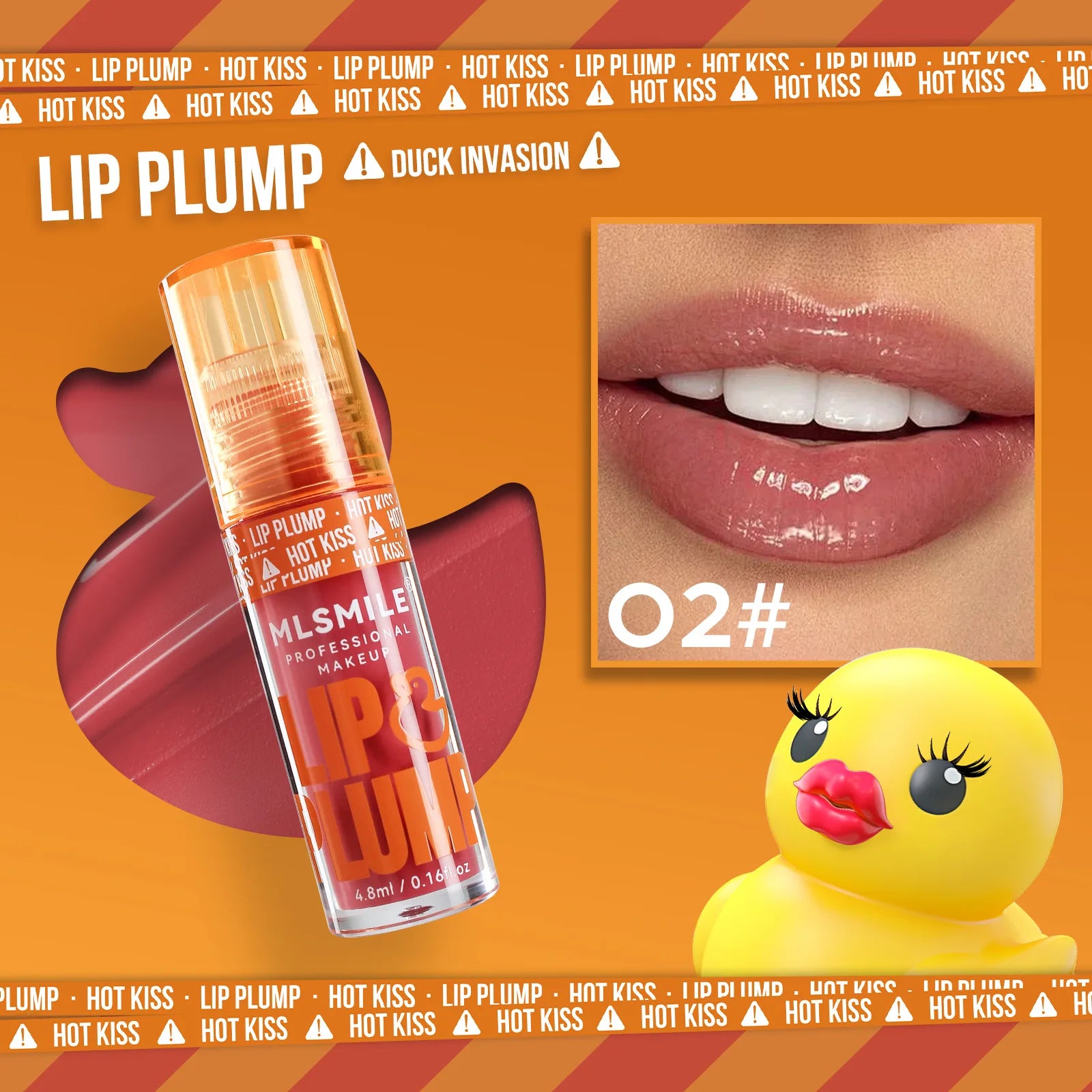 Duck Lip Plump Lip Oil Moisturizing Lip Gloss Mirror Water nature long-lasting  Gloss Gloss Pearl Lip Glaze Set
