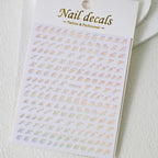 1Pc 3D Roman Letter Nail Stickers Gold/Silver/Black/Laser Alphabet Self Adhesive Decal Y2K English Words/Number Manicure Sliders