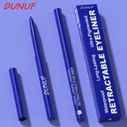 Waterproof Matte Blue Eyeliner Gel Pencil Ultra-fine Smooth Quick Dry Non-Smudge Easy Wear Black Brown White Eyeliner Pen Makeup