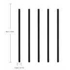 50PCS Eyeliner Lip Brush Lip Line White and Yellow Makeup Tools