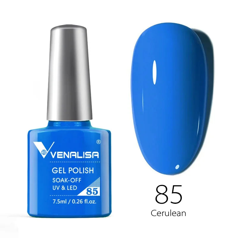 Venalisa VIP4 Nail Gel Polish HEMA/TPO FREE Full Coverage Beautiful Semi Permanent Soak Off UV LED Gel Nail Polish Gel Lacquer