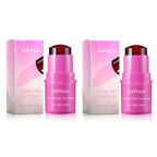 3 In1 Cheek Lip Eye Blush Stick Moisturizing Brightening Water Jelly Tint Matte Contour Long Lasting for Daily Makeup All Skin