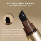 1pc 3D Wild Eyebrow Pencil Microblading Eyebrow Tint Pen Square Angled Brush Brow Dye Cream Anti-smudge Waterproof