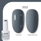 Arte Clavo Solid Color Gel Nail Polish 15ml Soak Off UV LED Gel Semi-Permanent Glitter Polish For Manicure Nail Art Salon Gel