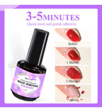 MOSKANY 15ml Magic Remover Nail Gel Polish for Soak Off UV Gel Polish Fast Removal Semi Permanent Varnish Polish Cancel Glue