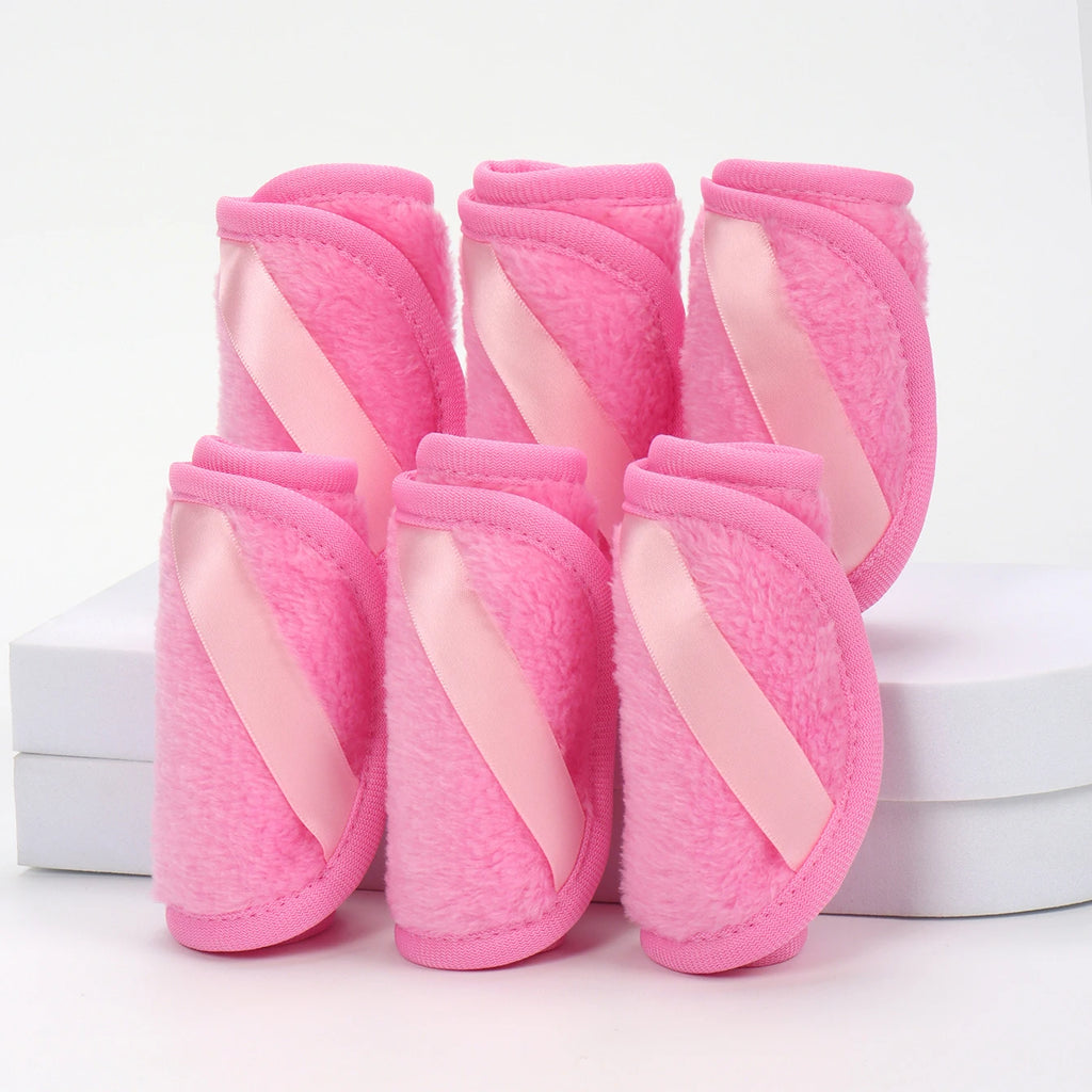 1020 Long Bandage Cleaning Wipes 6Pcs, Machine Washable, Reusable Makeup Remover Tools, Suitable for All Skin Types