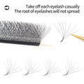 XIUSUZAKI W Shaped Bloom 2D 3D 4D 5D 6D 7D 8D Automatic Flowering Premade Fans Eyelashes Extensions Natural yy Individual Lashes