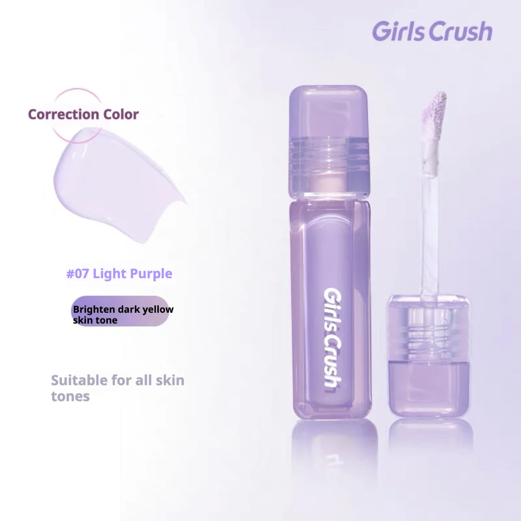 Girlscrush Liquid Concealer Facial Brightening Velvet Sunscreen Mark Expand Moisture Skin Application Holding Makeup