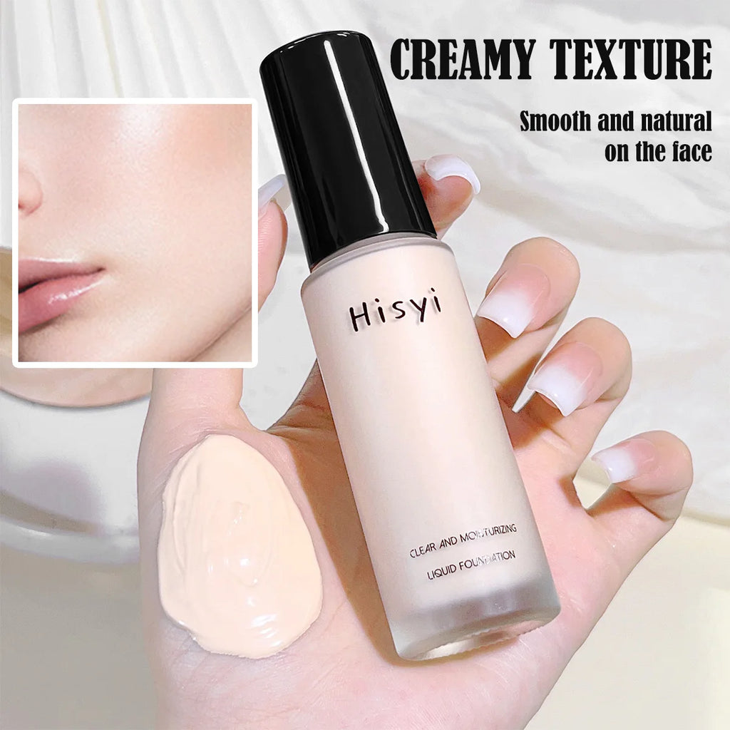HISYI Moisturizing contour foundation whitening waterproof and sweat-proof makeup concealer long-lasting makeup cosmetics