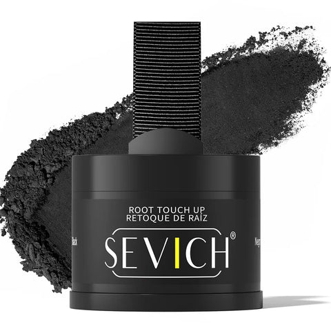 Sevich Hair Line Powder 4g Black Root Cover Up Natural Instant Waterproof Hairline Shadow Powder Hair Concealer Coverage 13color