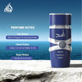 Lattafa Asad Zanzibar – Fresh, Spicy, Vanilla, Coconut – eau de toilette Long lasting men's fragrance, 3.4 oz/100 ml