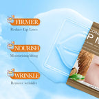 10pcs SADOER Fruits Moisturizing Lip Mask Lips Skin Care Nourishing Hydrating Crystal Collagen Gel Lip Patches Lips Plumper