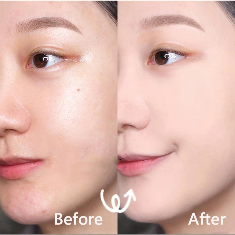 Green Tea Matte Face Mist Pressed Powder: 24 Hour Oil Control Setting Foundation - Full Coverage Waterproof Makeup BLACK