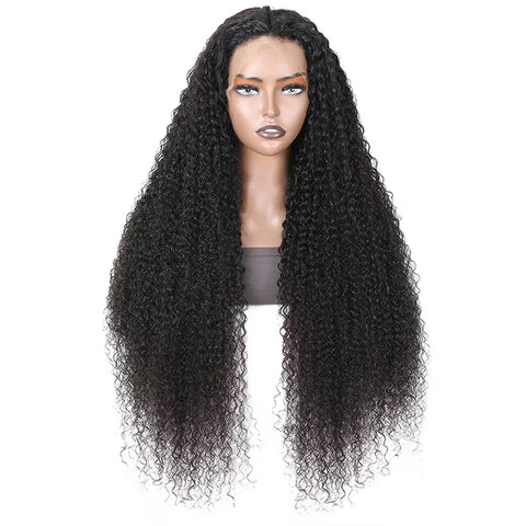 200 Density 36 38 Inch Deep Wave Frontal Wig 13x4 HD Lace Wig 13X6 Human Hair 4X4 Curly Lace Human Hair Wigs For Women Bling