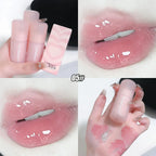 DIKALU Mirror Water Lip Gloss Crystal Jelly Lipstick Hydrating Plumping Moisturizing Colored Lip Tint Lips Care Makeup Beauty