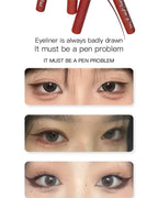 12 Colors Eyeliner Pencil Waterproof Long-lasting Orange Black Brown Easy Wearing Eyeshadow Contour Stick Lying silkworm Makeup