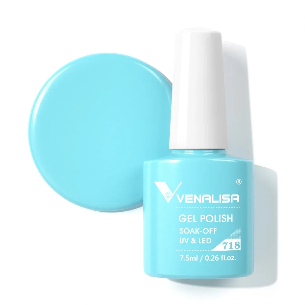 Venalisa VIP4 Nail Gel Polish HEMA/TPO FREE Full Coverage Beautiful Semi Permanent Soak Off UV LED Gel Nail Polish Gel Lacquer