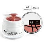 30ml Venalisa Builder Jelly Gel French Soak Off UV LED Poly Nail Gel Pearl Pink Funny Bunny Nail Extension Nail Manicure