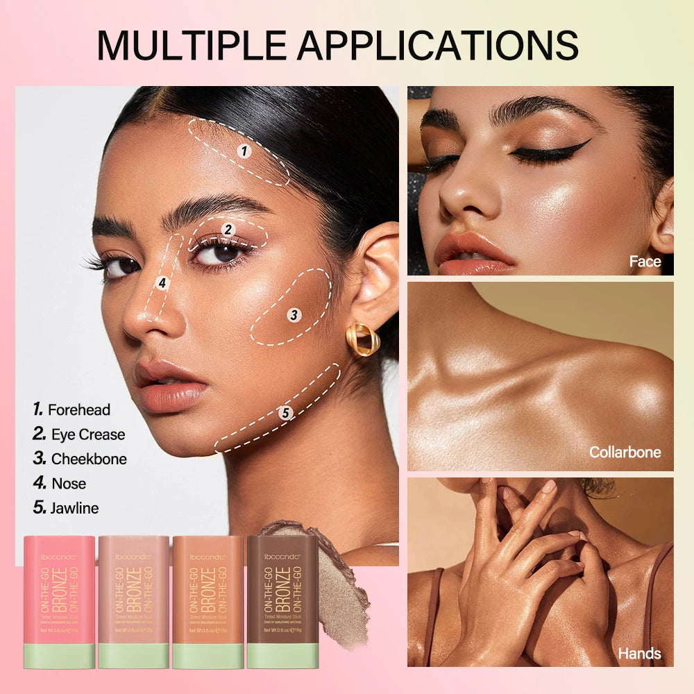 Pixi Multi-function Blush Stick Eyeshadow Cheek Blusher Tinted Cream Moisturize Waterproof Long Lasting Rendering Skin Makeup