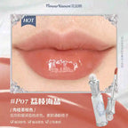 Flower Knows Strawberry Rococo Series Cloud Lip Cream Lip Gloss Long Lasting Velvet Lip Tint Lipstick for Women Cosmetic