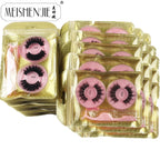 Wholesale Lashes 4/20/100pcs Fluffy 3d Mink Lashes Natural Makeup False Lashes Flase Eyelashes Lot with Cosmetic Brushes tweezer
