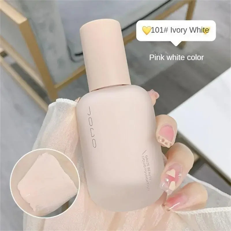 Liquid Foundation 40ml Brighten Skin Oil Control Moisturizing Cosmetics Face Base Cream Cover Dark Circles Long Lasting Makeup