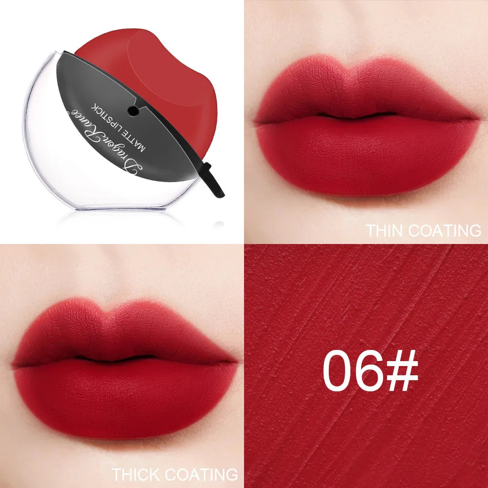 Dragon Ranee Matte Velvet Mist Lipstick Designed for Lazy People Lip Shape Lip Gloss Long Lasting Easy To Color Beauty Makeup