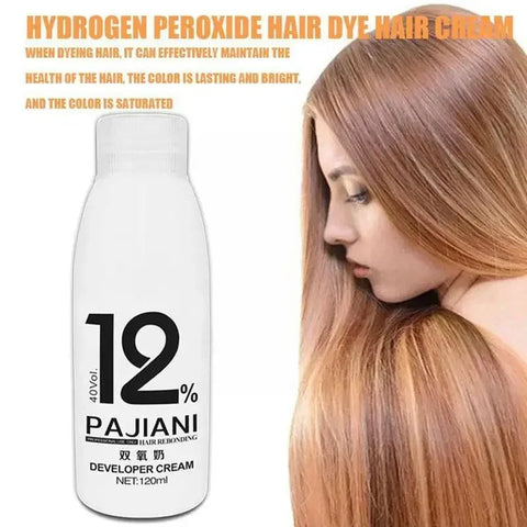 Odorless Developer 40 Oxidant Vol H2o2 Creme100ml Dioxygen Milk Hair Color Cream Hair Coloring Products Bleaching Powder