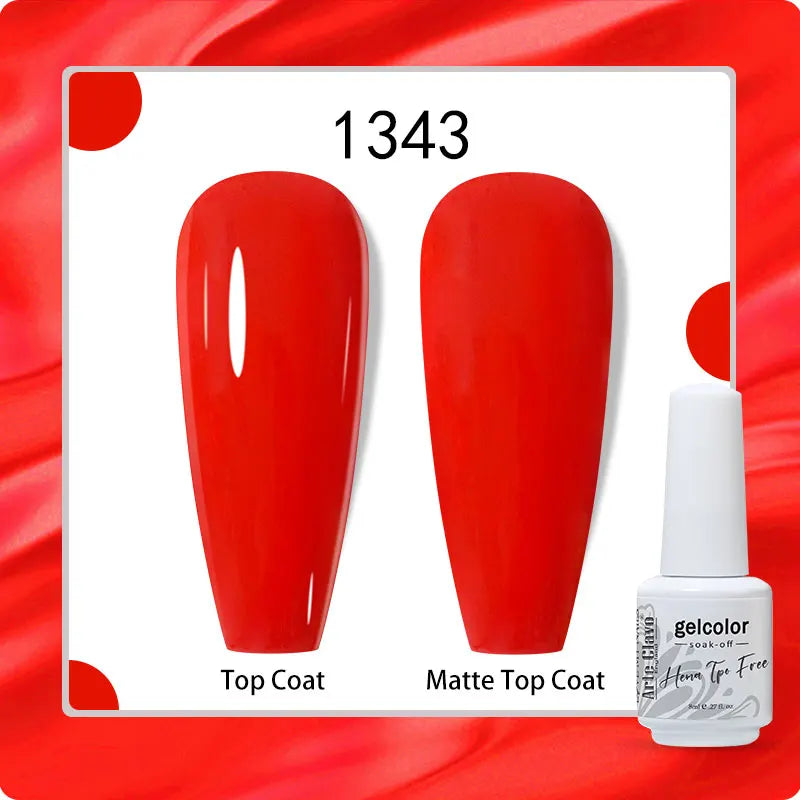 Arte Clavo 8ml HEMA TPO Free Gel Nail Polish Nail Art Manicure Semi Permanent Gel UV Hybrid Varnishes Base Top Coat Enamels New