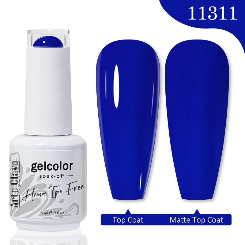 Arte Clavo Hema Free TPO Free Nail Gel Polish Nail Supplies Vernis Semi Permanent Nail Art Manicure Soak Off UV Gel Nail Varnish
