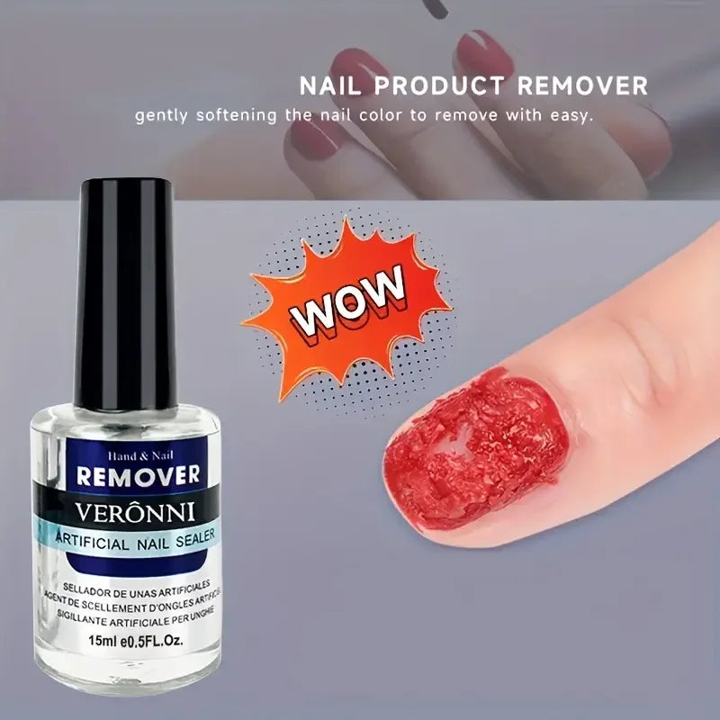 Crack-Free Nail Glue Remover, Non-Damaging Cuticle Oil, clean without damaging nails,convenient and fast,safe and non irritating