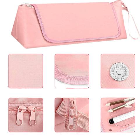 Hair Tools Travel Bag and Heat Resistant Mat, 2 in 1 Organizer Hair Travel Case for Curling Iron,Hair Straightener,Hair Dryers ﻿