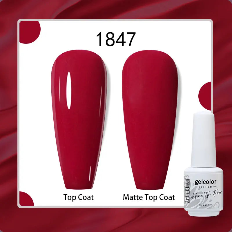 Arte Clavo 8ml HEMA TPO Free Gel Nail Polish Nail Art Manicure Semi Permanent Gel UV Hybrid Varnishes Base Top Coat Enamels New