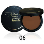 6-color Dark Powder Bronze Powder Dark Skin Foundation Oil Control Concealer Brighten The Face Create 3D Highlight Shadow Makeup