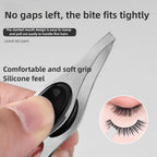 1/3pcs Hot Sales Portable Stainless Steel Button Cell Smart Design Eyebrow Hair Remove Tweezer with LED Light Makeup Tool