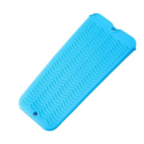 Silicone Hair Straightener Pouch Non-Slip Multi Color Heat Resistant Pad Multifunctional Foldable Heat Curling Pouch