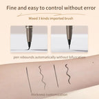 Judydoll Liquid Eyeliner, Ultra Fine Liquid Eyeliner Waterproof with Smooth Strong Fibres, Smudge-proof, Longwearing, Smooth