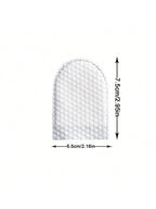 30Pcs/50Pcs/100Pcs Disposable Finger-Glove Type Makeup Remover Cotton Pads, U-Shaped Non-Woven Fabric, Double-Sided Pocket-Style, Soft and Lint-Free, Effective Makeup Removal