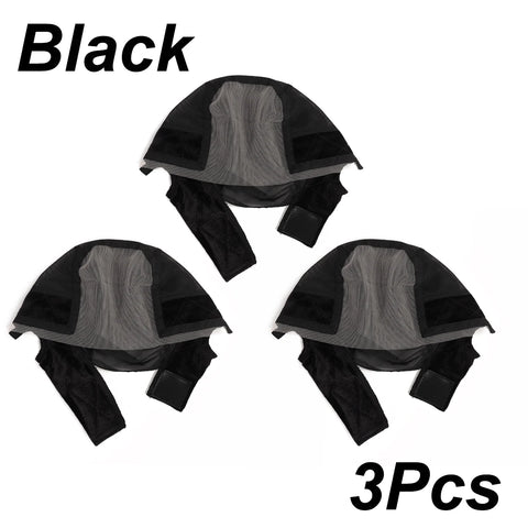 Female Headband Wig Cap Hd Lace Wig Cap For Wig Making U Part Wig Caps With Adjustable Velvet Wig Grip To Wear Wig Nude Hair Net